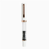 TWSBI ECO White with Rose Gold Trim Fountain Pen WITH Free ARISTA A6 NOTEBOOK (MEDIUM)